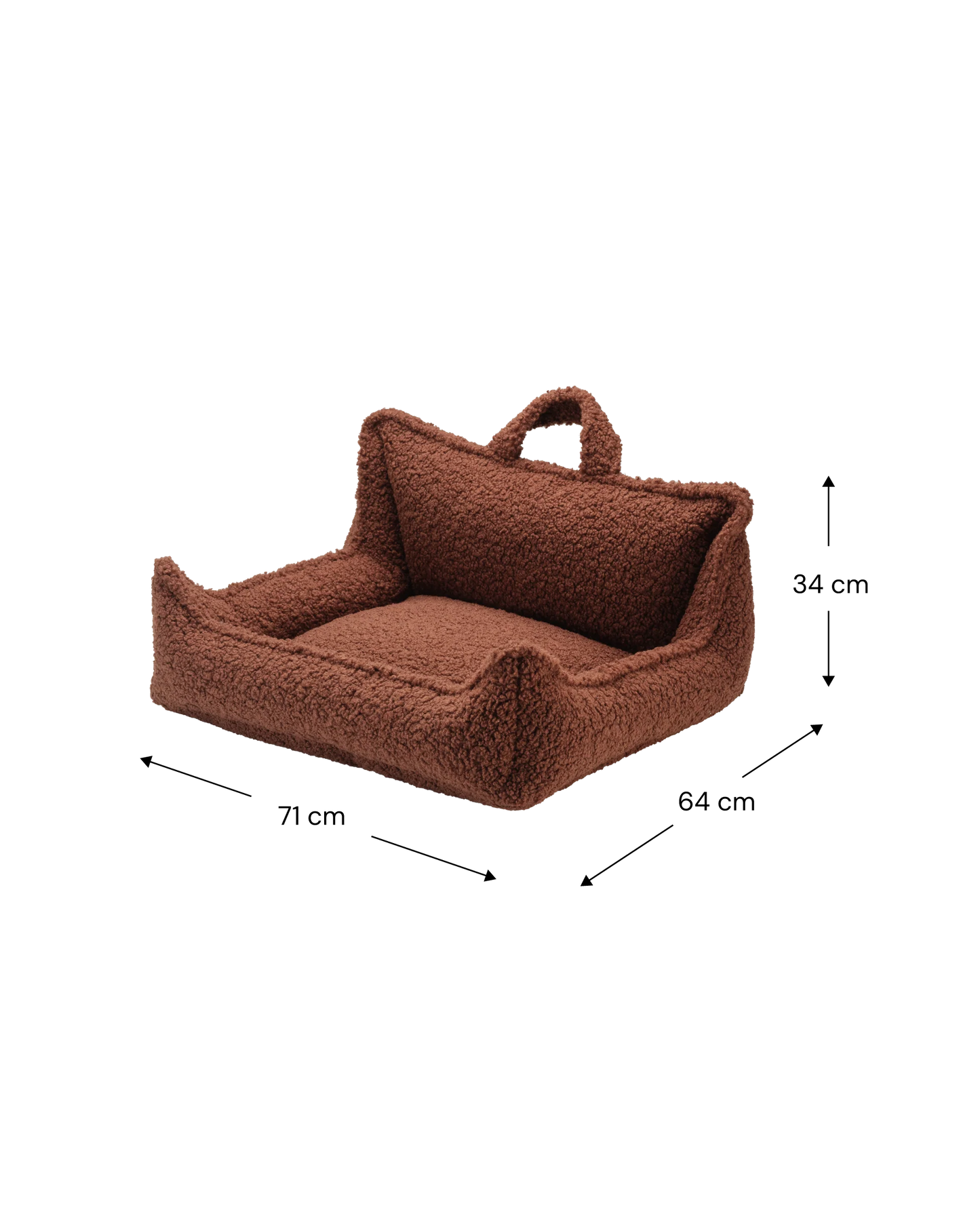 Wigiwama Pets Huisdierbed Warm Hazel Pet Club M