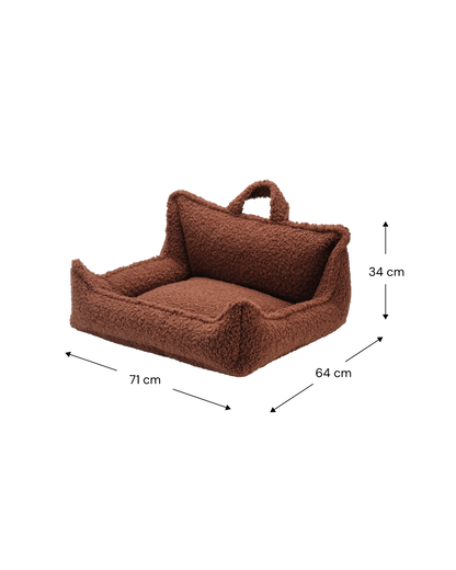Wigiwama Pets Huisdierbed Warm Hazel Pet Club M