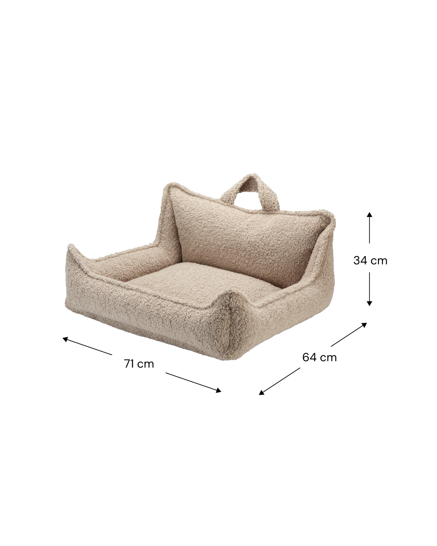 Wigiwama Pets Huisdierbed Biscuit Pet Club M