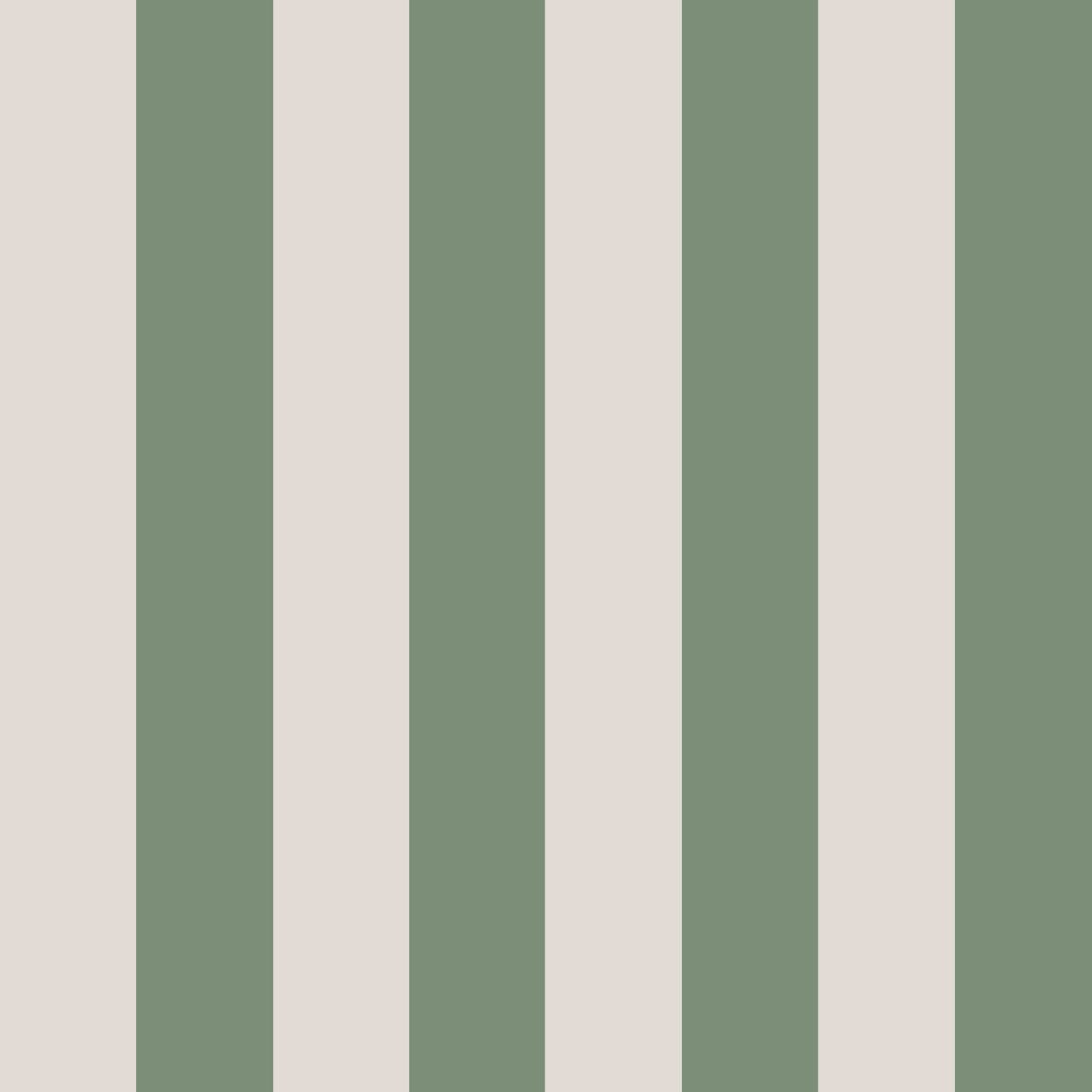 Dekornik Dekornik Vliesbehang  Portofino Stripes Green - Decomusy