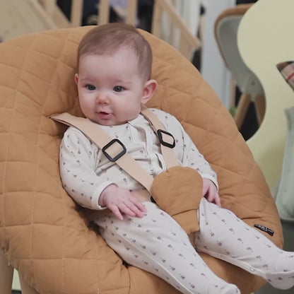 Charlie Crame Newborn-zitje voor Tobo meegroeiende kinderstoel - Camel