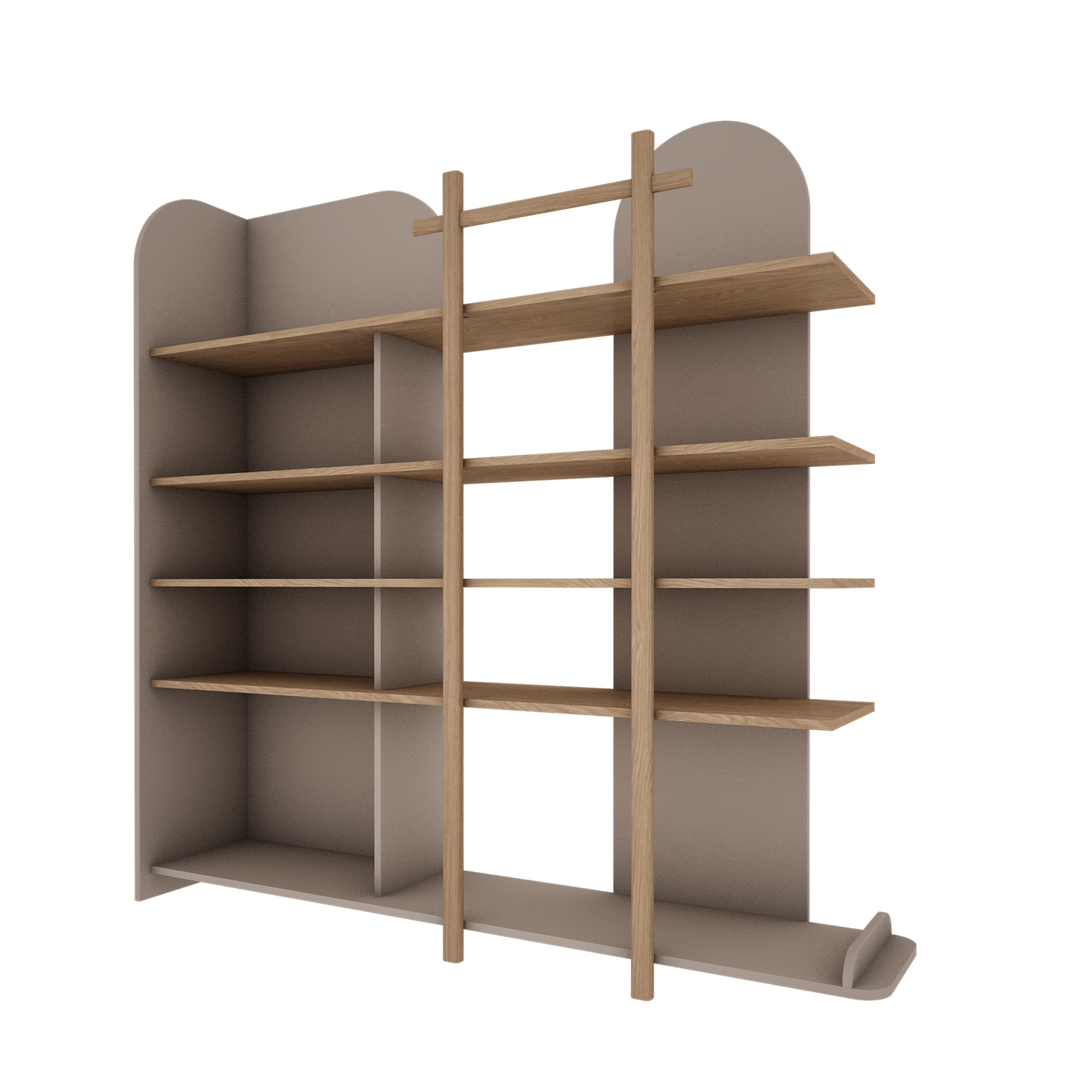 WoodLuck Woodluck Bookshelf Boekenkast Bloom Cashmere - Decomusy