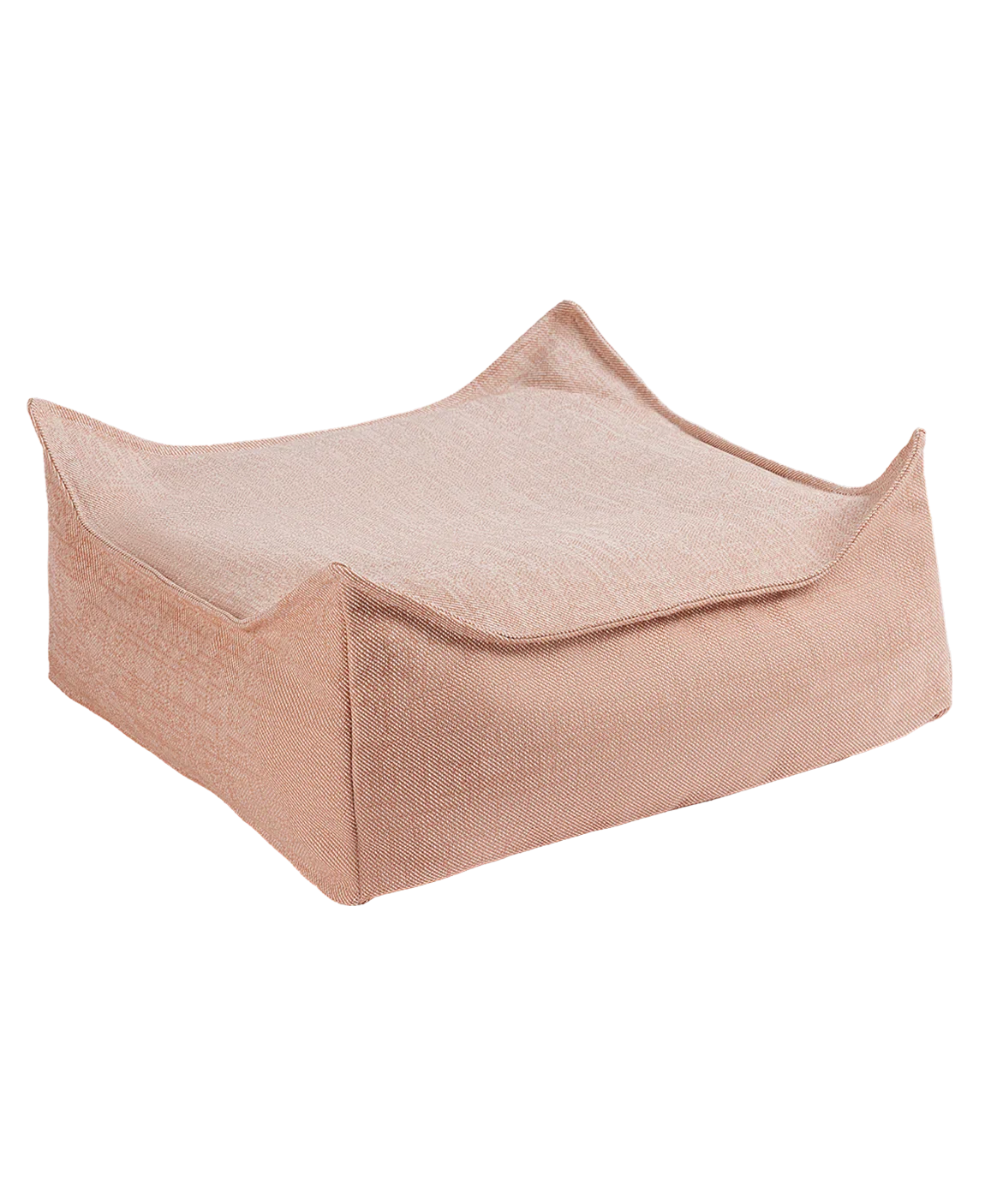 Wigiwama Wigiwama Pouffe Square Ottoman Outdoor - Seashell - Decomusy