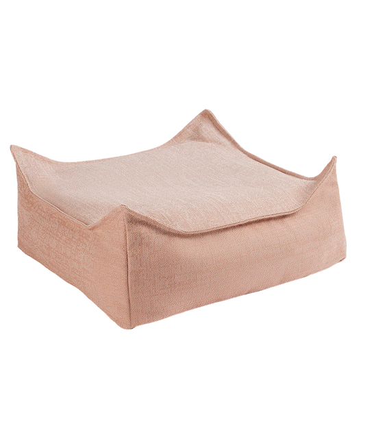 Wigiwama Wigiwama Pouffe Square Ottoman Outdoor - Seashell - Decomusy