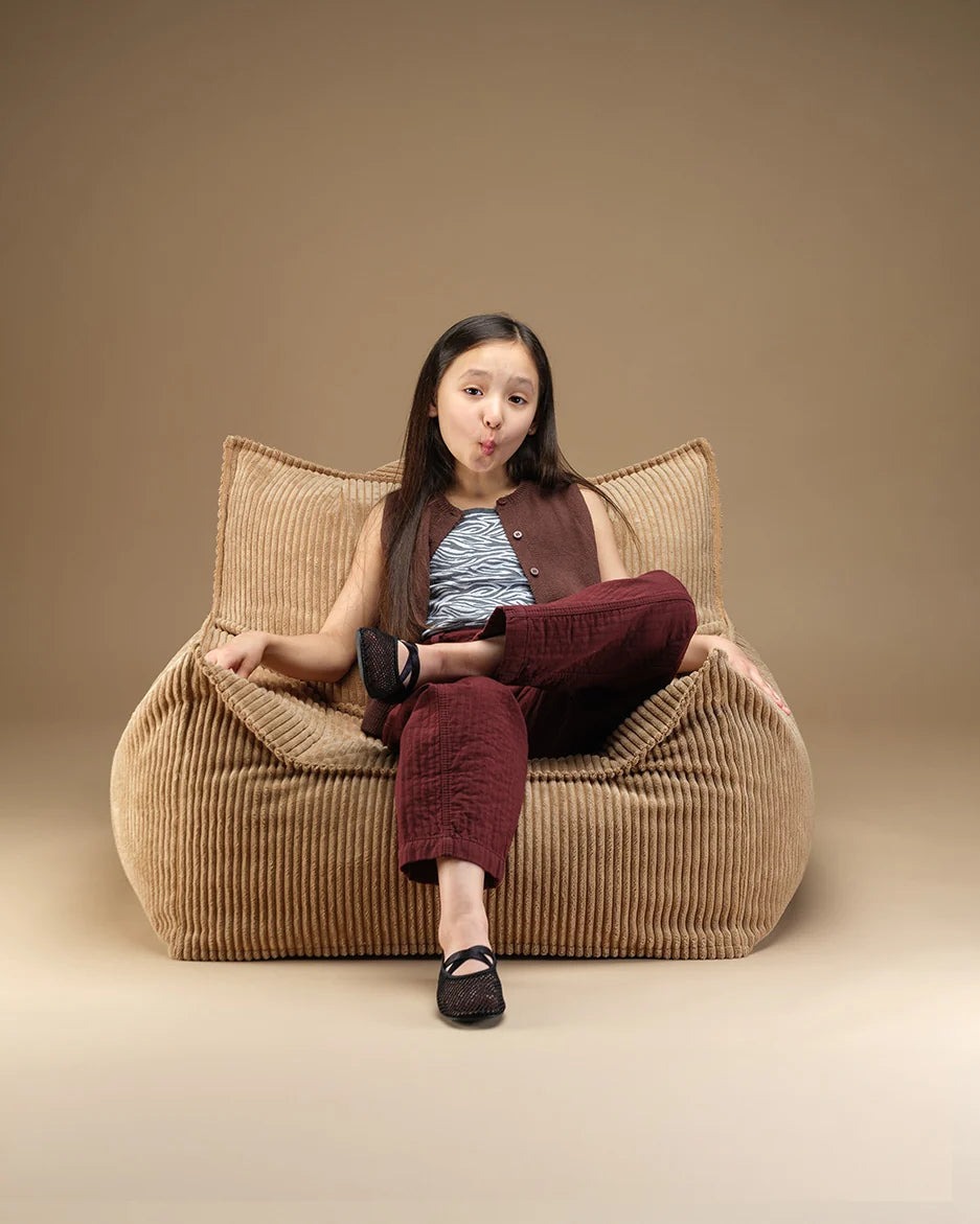 Wigiwama Club Chair Zitzak - 11-17 jaar - Toffee