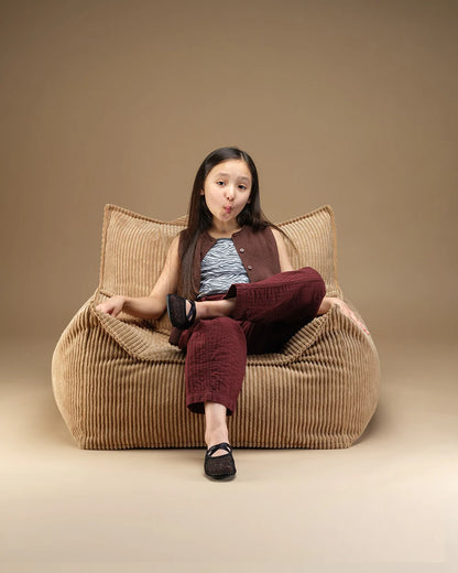 Wigiwama Club Chair Zitzak - 11-17 jaar - Toffee