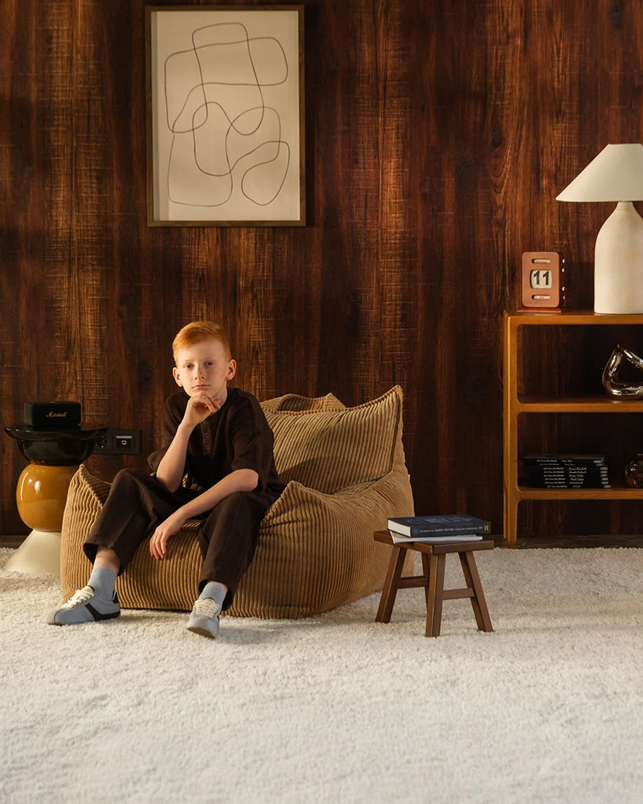 Wigiwama Club Chair Zitzak - 11-17 jaar - Toffee
