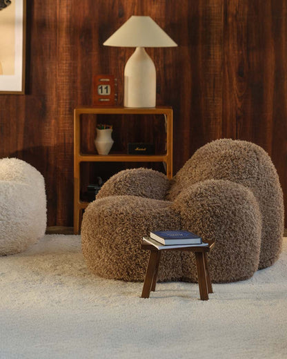 Wigiwama Momo Chair Kinderfauteuil  - 11-17 jaar - Truffle