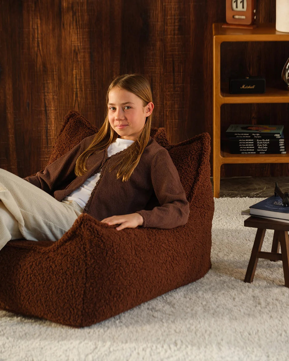 Wigiwama Club Chair Zitzak - 11-17 jaar - Warm Hazel