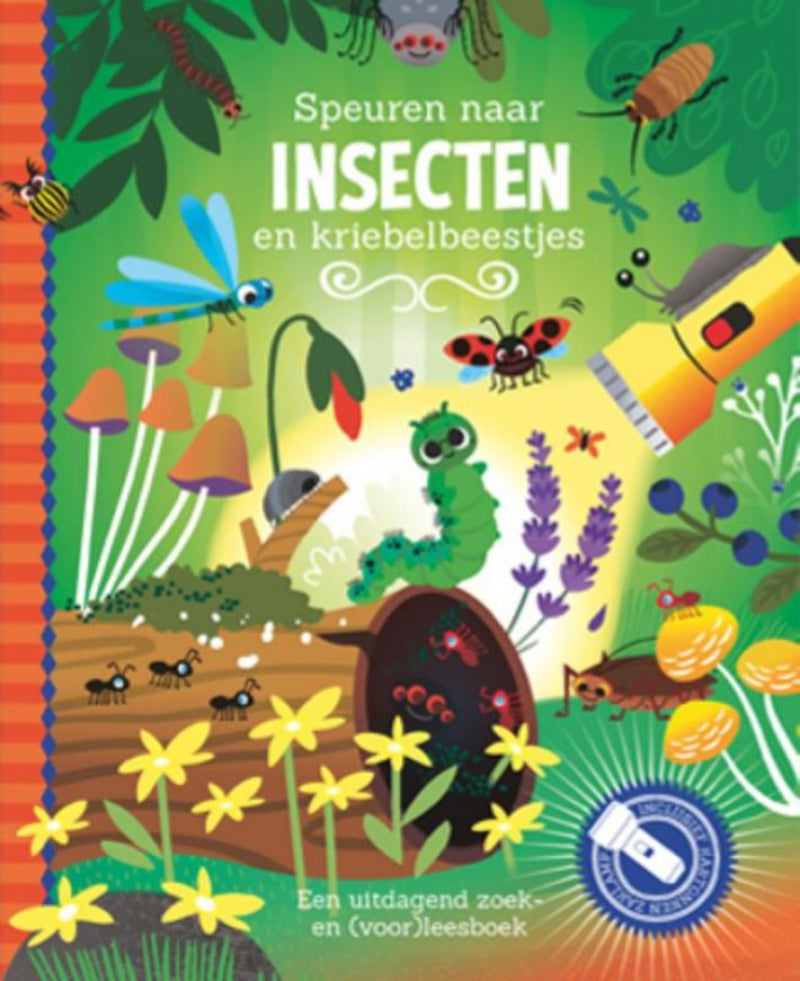 Lantaarn Zaklampboek - Speuren naar insecten - Decomusy