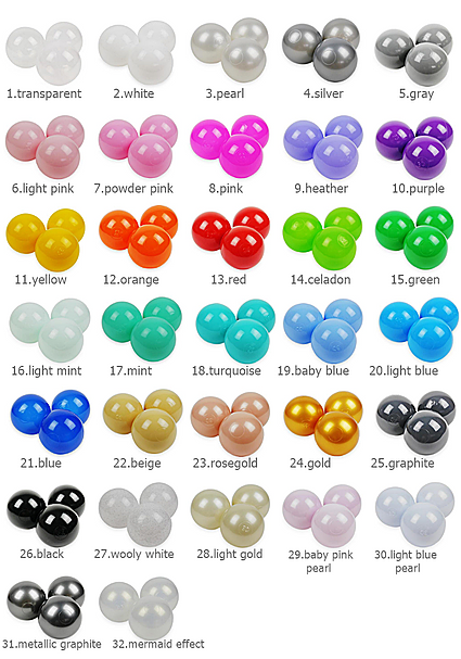 ballenbad Ballenbad incl. ballen 110x110x40cm (+kleuren) - Decomusy