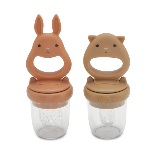 Konges Slojd Konges Sløjd Fruitspeen Bunny - Almond / Terracotta - Decomusy