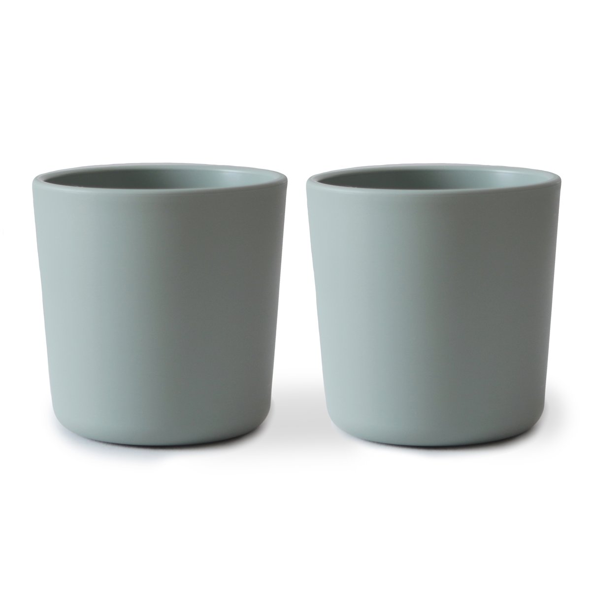 Mushie Mushie Cups Sage 2-pack - Decomusy