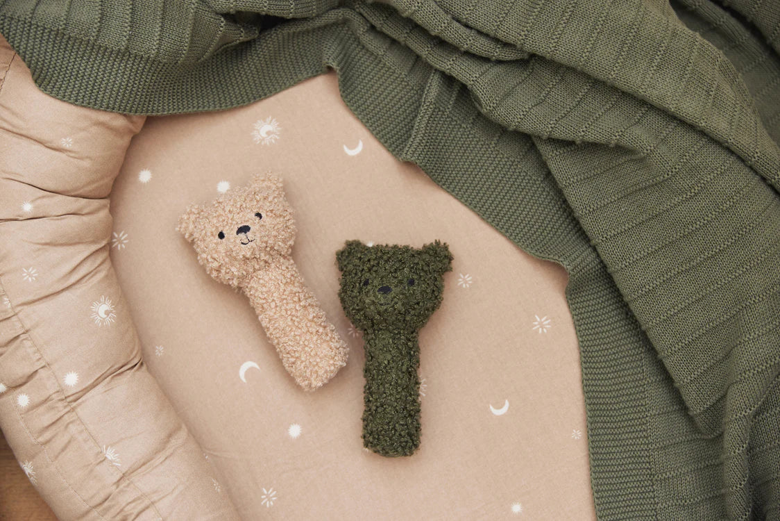 Jollein Jollein Rammelaar Teddy Bear Leaf Green - Decomusy