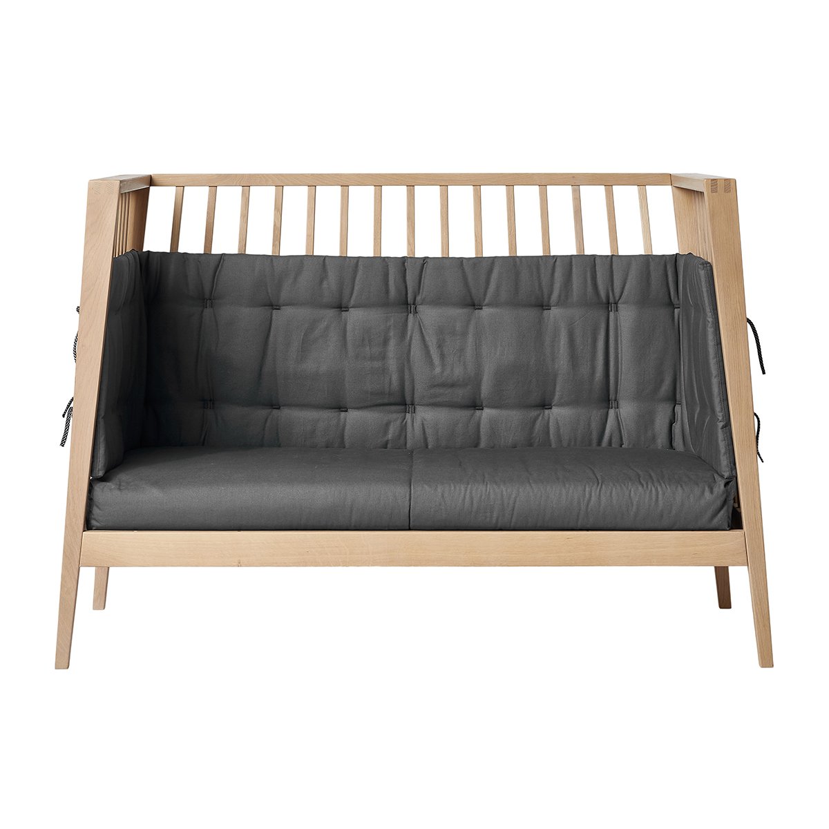 Leander Leander Sofa Set Linea & Luna Bed Cool Grey 120cm - Decomusy