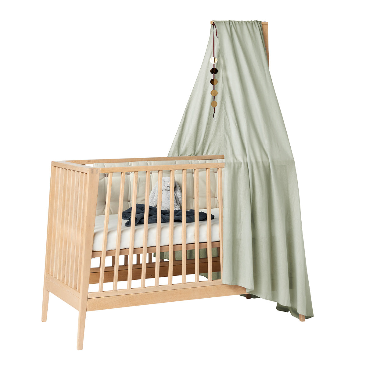 Leander Leander Klamboe Linea & Luna Bed Sage Green - Decomusy