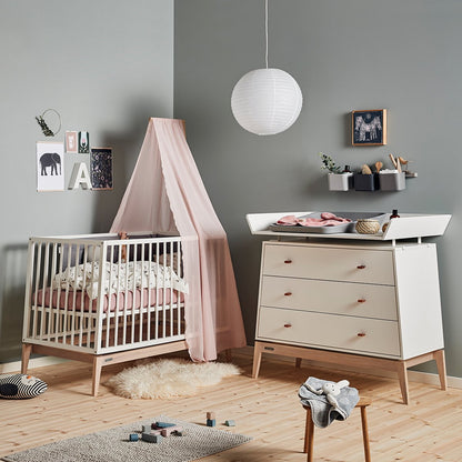 Leander Leander Commode Luna Eik White - Decomusy