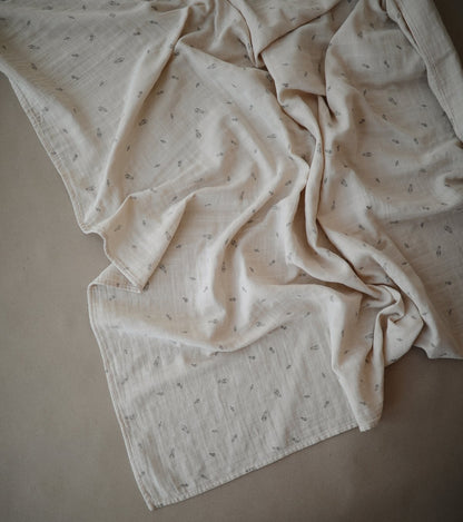 Mushie Mushie Hydrofiele doek - Swaddle "Rocket Ship" - Decomusy