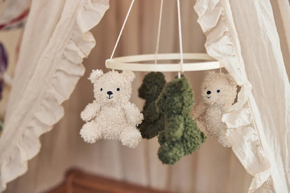 Jollein Jollein Baby Mobiel Teddy Bear Leaf Green/Naturel - Decomusy