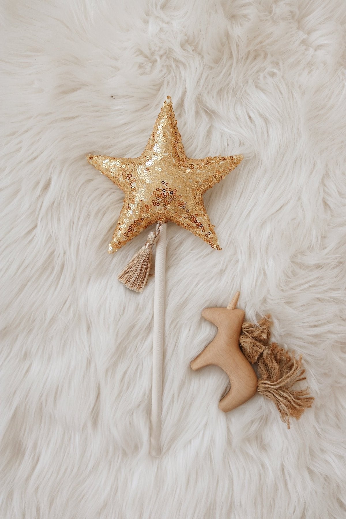 verkleedset Magische Set "Gold Sequins" - Decomusy