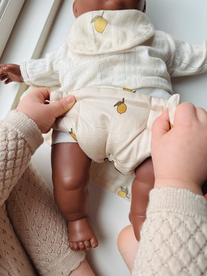 Konges Slojd Konges Sløjd Doll Nursery Set - Lemon - Decomusy