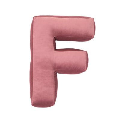 Betty's Home Betty's Home Velvet Letter - F - Decomusy