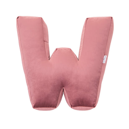 Betty's Home Betty's Home Velvet Letter - W - Decomusy