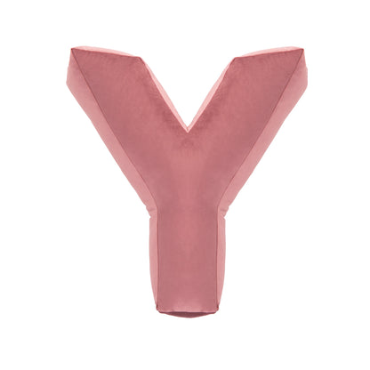 Betty's Home Betty's Home Velvet Letter - Y - Decomusy