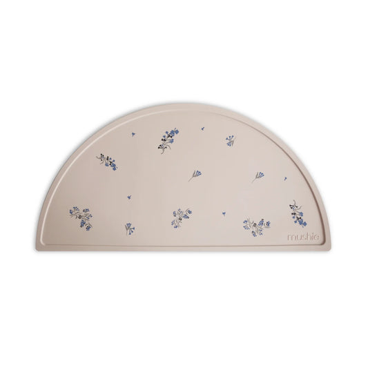 Mushie Mushie Silicone Placemat "Lilac Flowers" - Decomusy