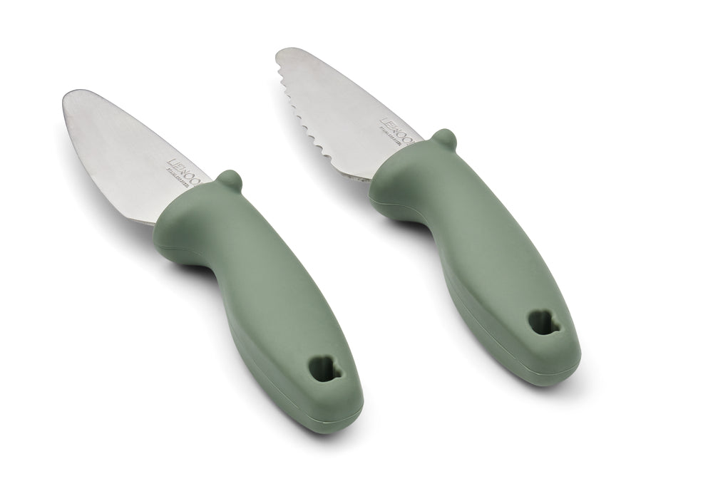 Liewood Liewood Perry Kindermessen set - Faune Green - Decomusy