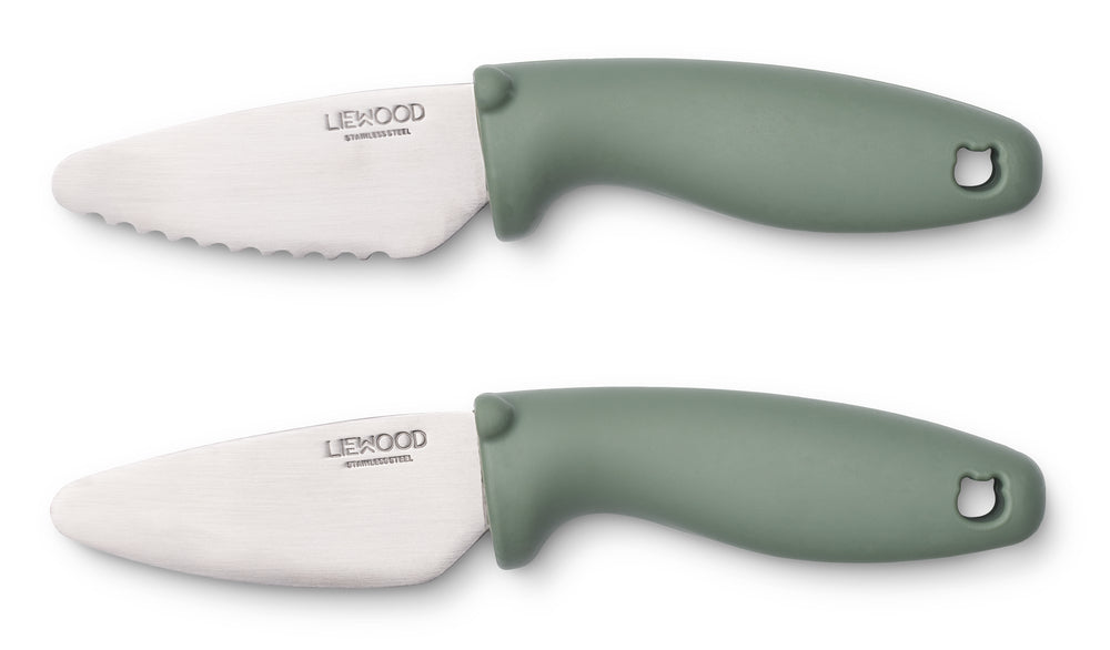 Liewood Liewood Perry Kindermessen set - Faune Green - Decomusy