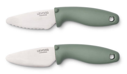 Liewood Liewood Perry Kindermessen set - Faune Green - Decomusy