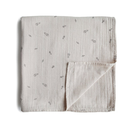 Mushie Mushie Hydrofiele doek - Swaddle "Rocket Ship" - Decomusy