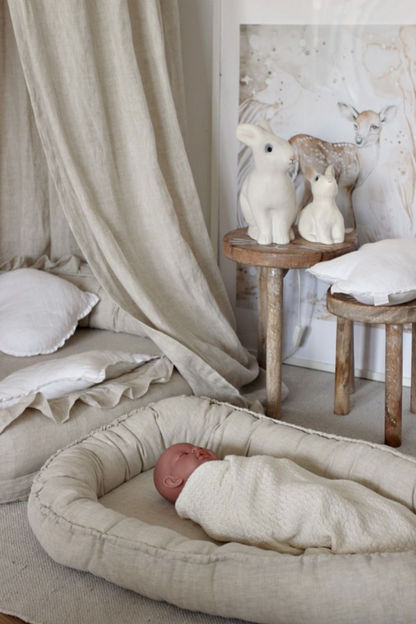 babynest Linnen Babynest Pure Nature "Naturel" - Decomusy