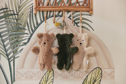 Jollein Jollein Speendoekje Teddy Bear Leaf Green - Decomusy