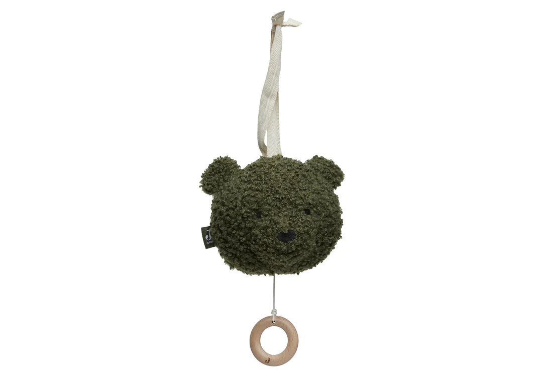 Jollein Jollein Muziekhanger Teddy Bear Leaf Green - Decomusy