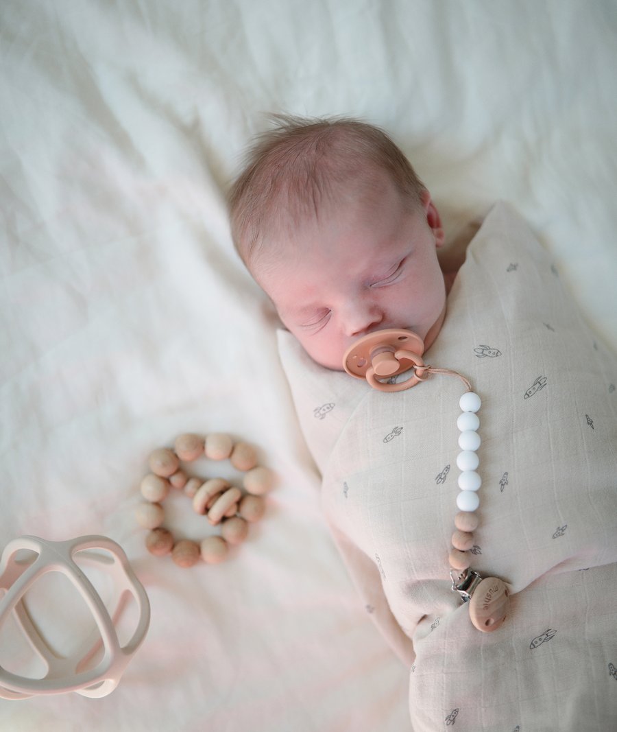 Mushie Mushie Hydrofiele doek - Swaddle "Rocket Ship" - Decomusy