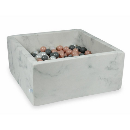 ballenbad Ballenbad MARBLE 90x90x40cm incl. ballen - Decomusy