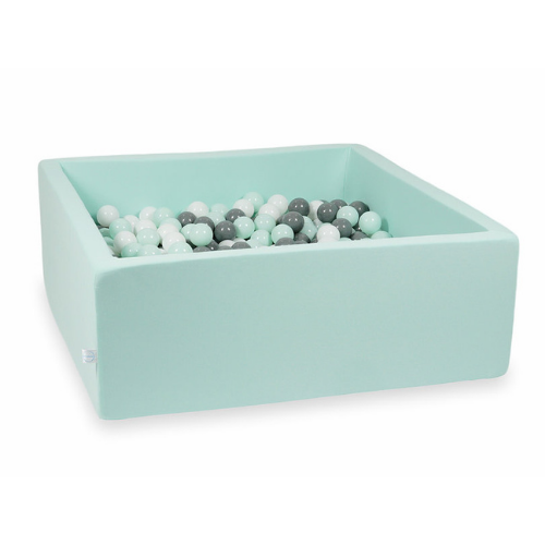 ballenbad Ballenbad incl. ballen 110x110x40cm (+kleuren) - MINT / 300 ballen - Decomusy