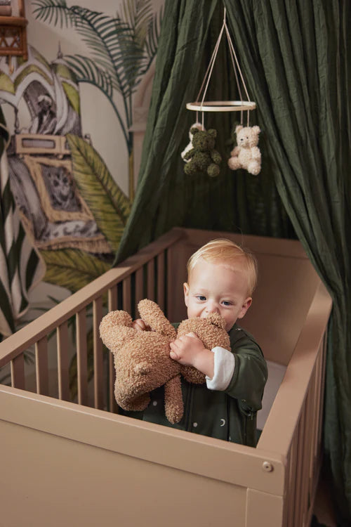 Jollein Jollein Baby Mobiel Teddy Bear Leaf Green/Naturel - Decomusy