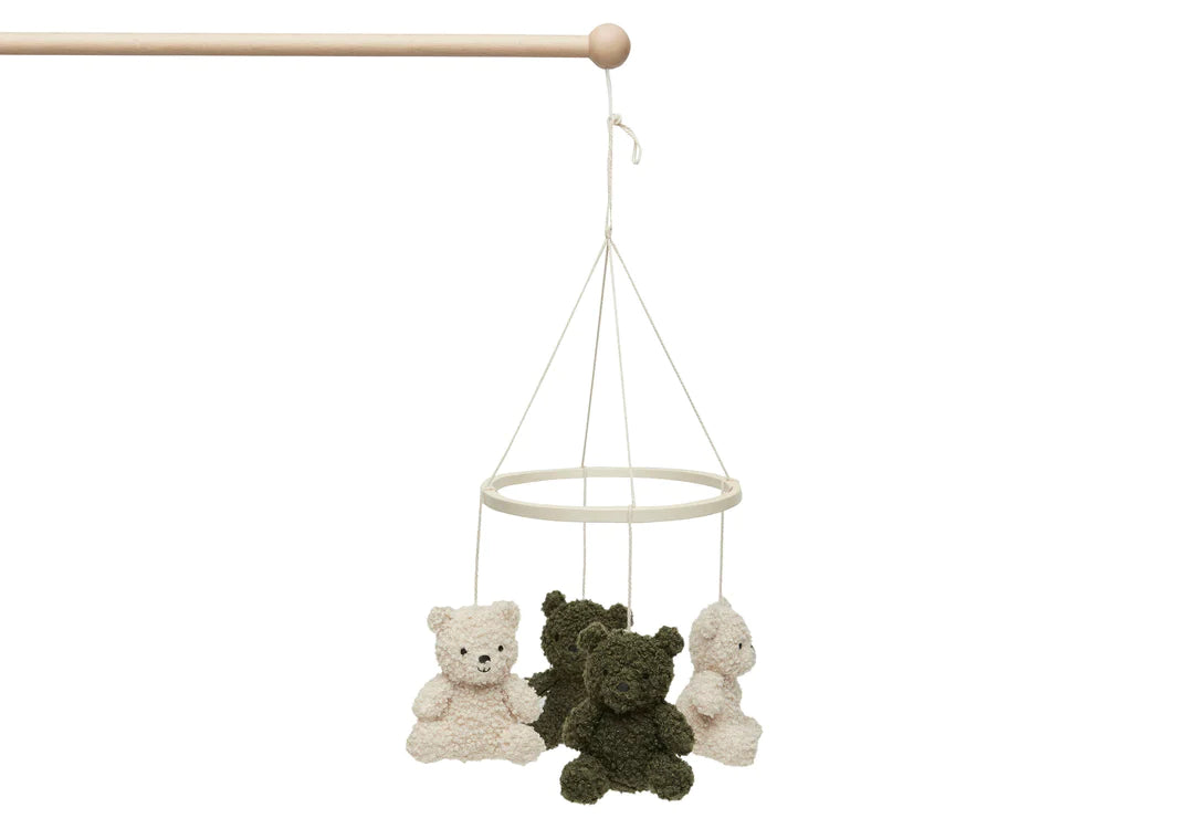 Jollein Jollein Baby Mobiel Teddy Bear Leaf Green/Naturel - Decomusy