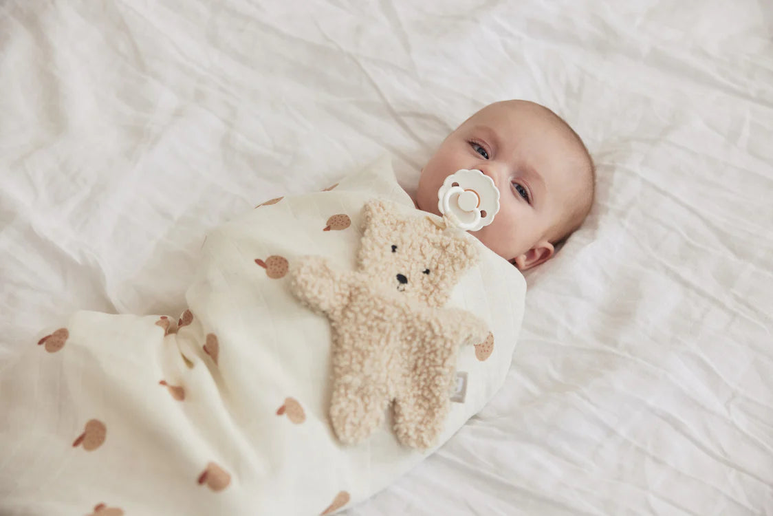 Jollein Jollein Speendoekje Teddy Bear Naturel - Decomusy