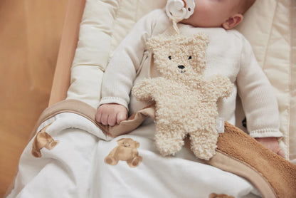 Jollein Jollein Speendoekje Teddy Bear Naturel - Decomusy