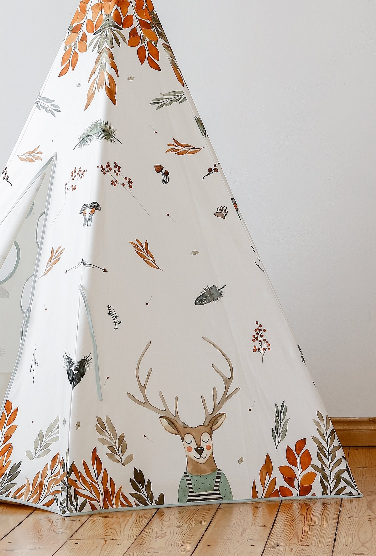 tipi tent Tipi Tent Classic "Forest Friends" - Decomusy