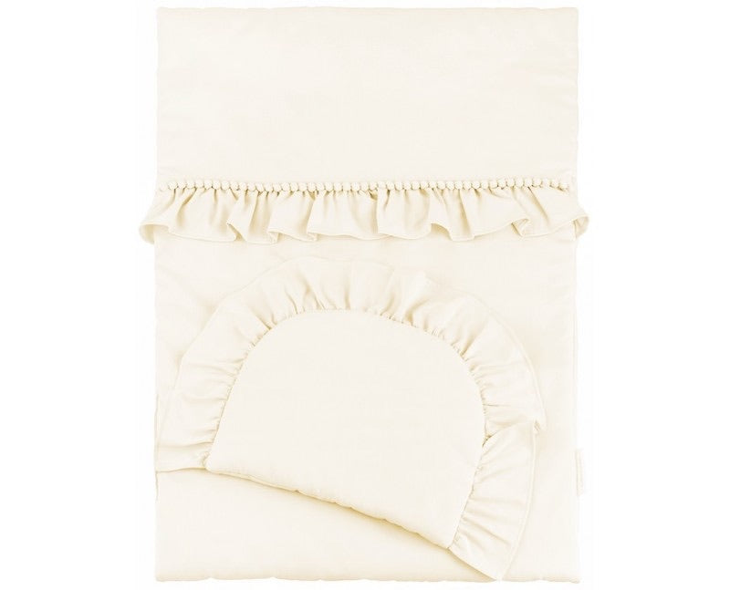 Cotton&Sweets Cotton & Sweets Gevuld Dekbed Boho Newborn "Vanilla" - Decomusy