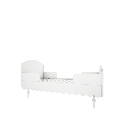 WoodLuck Meegroeibed Babushka White 70x140cm - Decomusy