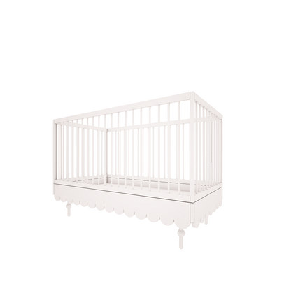 WoodLuck Meegroeibed Babushka White 70x140cm - Decomusy