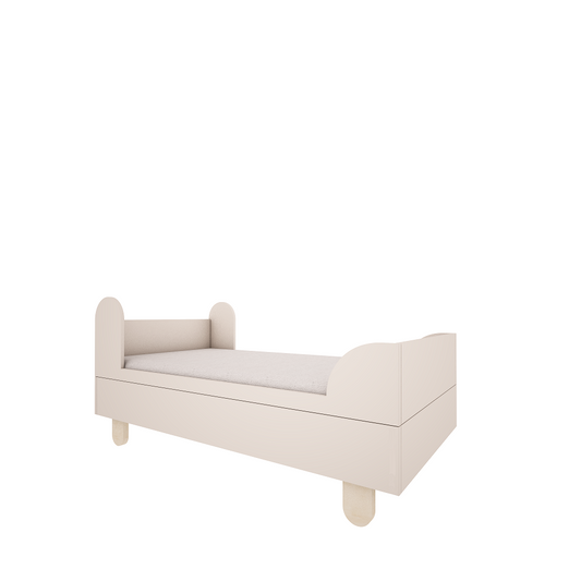 WoodLuck Peuterbed Basic Cashemere 80x160cm - Decomusy