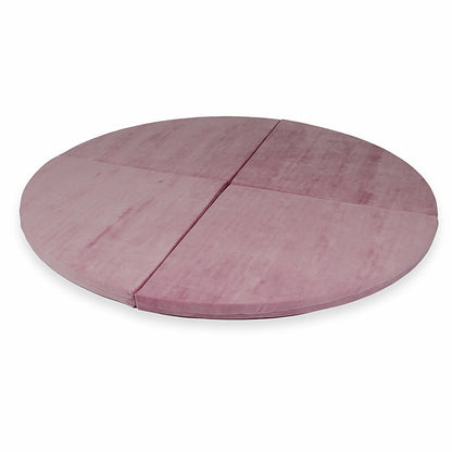 Moje. Moje Opvouwbaar Speelmat Soft Velvet 160cm "Raspberry" - Decomusy