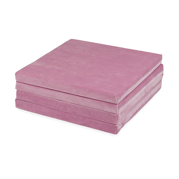 Moje. Moje Opvouwbaar Speelmat Soft Velvet 120cm "Raspberry Pink" - Decomusy